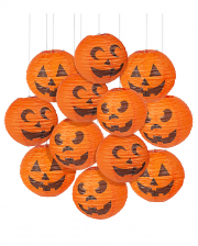 Halloween pumpkin lanterns 6 Pack 