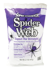 VOPIWOZ Halloween Spinnennetz 300g Mit 64 Spinnen - Gruselige Deko Für Garten & Haus