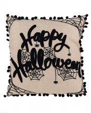 Happy Halloween Cobwebs Pillow 40x40cm 
