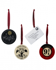 Harry Potter Porcelain Ornaments 4er Set