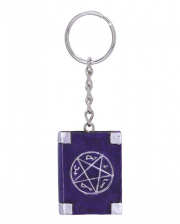 Witch Book Keychain 