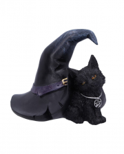 Witch Cat Prue With Witch Hat 10,5cm 