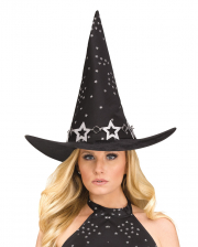 Heavenly Witch Hat With Star Print