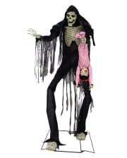 Riesiger Boogey Man Skelett Animatronic 213 cm 