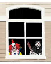 Horrorclowns Window Foil 60cm 