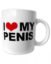I love my Penis Kaffeetasse 