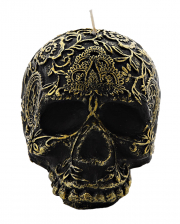Jacquard Gothic Skull Candle 