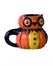 Johanna Parker Vintage Owl Pumpkin Peeps Mug 
