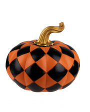 Checked Halloween Pumpkin Orange-black 