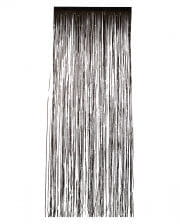 Tinsel curtain black 