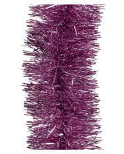 Tinsel Garland - Purple 2,7m