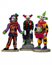 Lemax Spooky Town - Evil Sinister Clowns 3er Set 