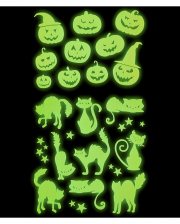 Fluoreszierendes Gewebe Halloween Deko Netz leuchtend Horror Dekoration 75x180cm 