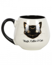 Magic, Coffee & Cats Kaffeebecher 9,5cm 