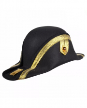 Napoleon Hut mit Goldborte 