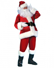 Samt Weihnachtsmann Kostüm DLX 
