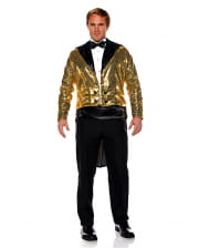 Sequins Costume Tailcoat gold 