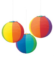 Rainbow Lanterns 3 pcs. 