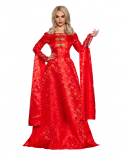 Renaissance Queen Ladies Costume Red 