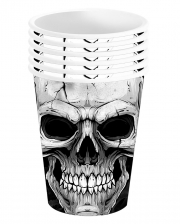 Scary Skull Paper Cups 6 Pcs. 