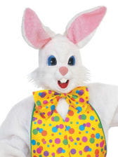 Schneehasen Maske Deluxe