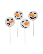 Snowman lollipop