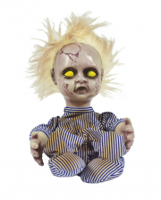 Screaming Baby Doll Animatronic With Movement 