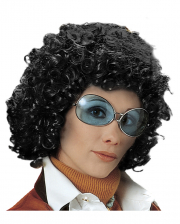 70s Curly Wig Beatrice - Black 