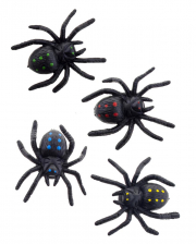 DE 2M Riesen Spinne Tarantula Plüsch Schwarz Halloween Horror Dekor Geisterhaus 