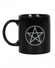 Black Pentagram Coffee Mug 