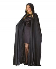 Black Hooded Cape 
