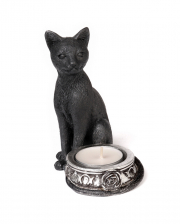 Black Kitten Tealight Holder 