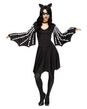 Sexy Bat Skeleton Costume 