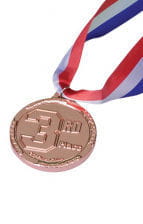 3. Platz Medallie Bronze 