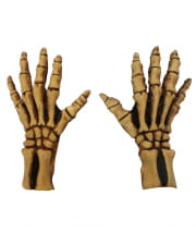 Knochenskelett Handschuhe 
