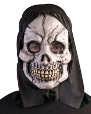 Skeleton Mask With Black Hood 