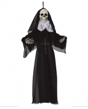 Skelett Nonne Hängefigur 50cm 