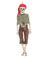 Skeleton Pirate Hanging Figure 40 Cm 