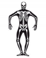 Skelett Skinsuit Glow in the Dark 