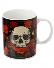 Skulls & Roses Totenkopf Tasse 9,5cm 