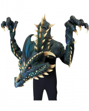 Smolder the Black Dragon Maske mit Armen 