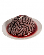 Speiseteller mit blutigem Gehirn 20cm 