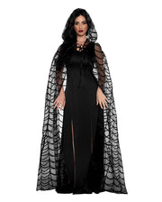Cape Verte à Capuche En Velours 140cm - Déguisement Halloween Vampire Pour Adultes Et Enfants