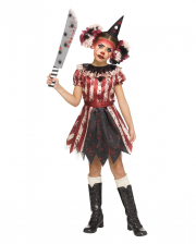 Splatter Harlequin Girl Costume 