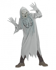 128 Kinder Kostüm Tod Halloween #886 GEIST in Ketten mit leuchtenden Augen Gr 