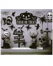 Spooky Halloween Wall Sticker 16 Pieces
