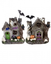 Spooky Haunted House mit LED 17cm 