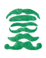 St. Patrick`s Day beards 6 pieces 