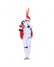 Star Wars Stormtrooper mit Nikolaussack Weihnachtskugel 