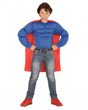 Super Muscle Hero Shirt For Kids 